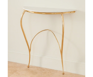 Diminutive Console-Brass