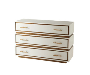 Dresser STACKED FASCINATE CHEST (MORNING WHITE)