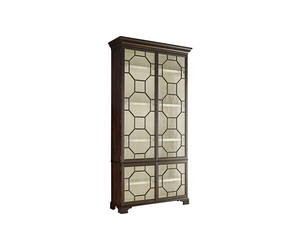 BAKER CHINESE CHIPPENDALE DISPLAY CABINET BY STATELY HOMES