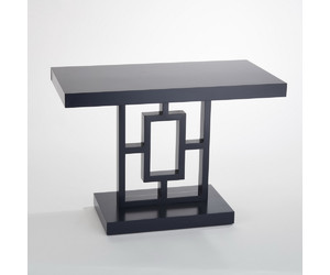 Grid Block Side Table-Ink