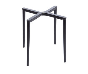 Tray holder black wood