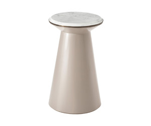 CONTOUR SIDE TABLE (PURE PEARL, SMALL)