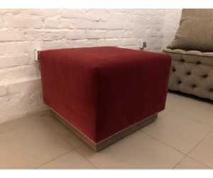 Modern Hollywood Ottoman