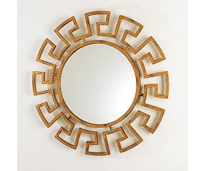 Mirror Greek Key Gold