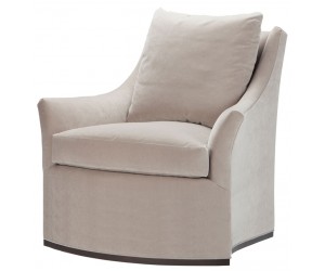 Armchair swivel chair theodore alexander