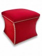 STORRAGE OTTOMAN RED