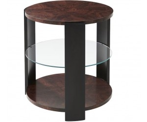 Side table Walnut Reflection