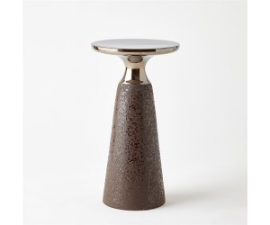 Decorative table Meteor Taper bronze