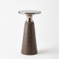 Decorative table Meteor Taper bronze