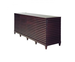 Fluted Low Cabinet